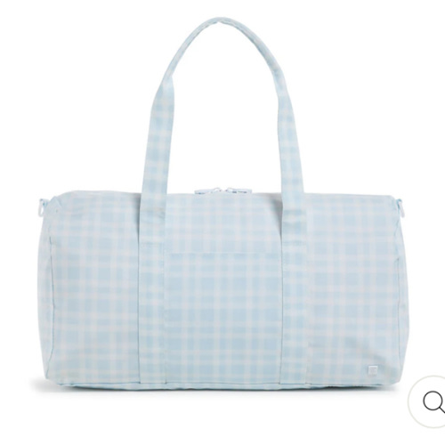 Weekender - Pimlico Plaid Blue Duffel Bag