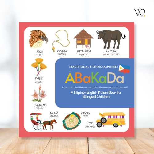 Filipino Abakada Picture Book for Kids | Tagalog Book for Kids with English Translation | Abakada Book for Kids | Filipino Book
