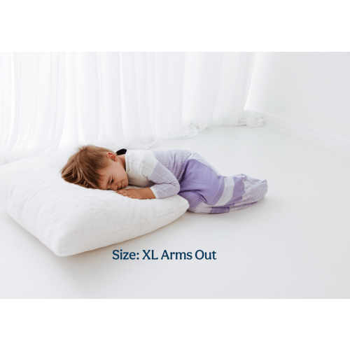 Lavender Arms Out™ Long Sleeve Sleep Sack – Swaddelini