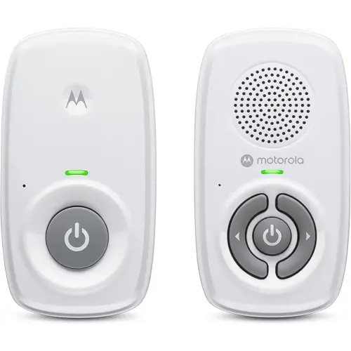 Motorola Nursery Baby Monitor Audio Only, No WiFi, Long Range AM21 with Private Connection, Cry Detection, Volume Control, Portable Parent Unit, Ideal for Safe Monitoring