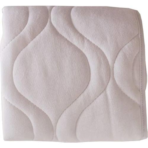 SheetWorld Crib Bib Sheet Saver - 13x27 Inches, Soft Cotton Material, 4 Secure Corner Ties - Essential Baby Bedding for Easy Clean-Up and Comfort - Proudly Made in The USA