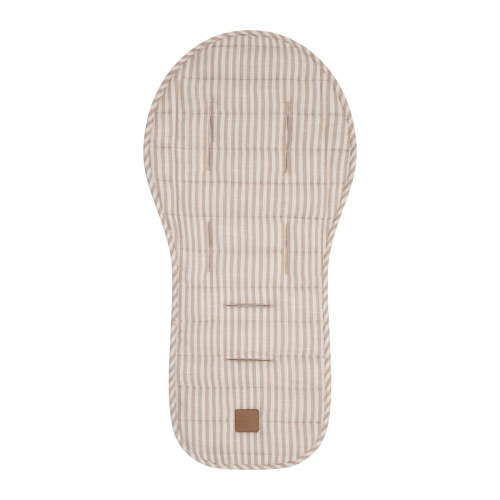 Natural Stripe Universal Linen Pram Liner