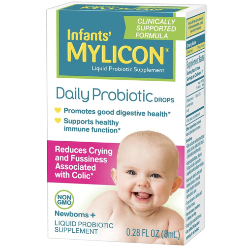 Infants' Mylicon Daily Probiotic Drops, for Colic and Fussiness, 8mL, 21 Daily Doses
