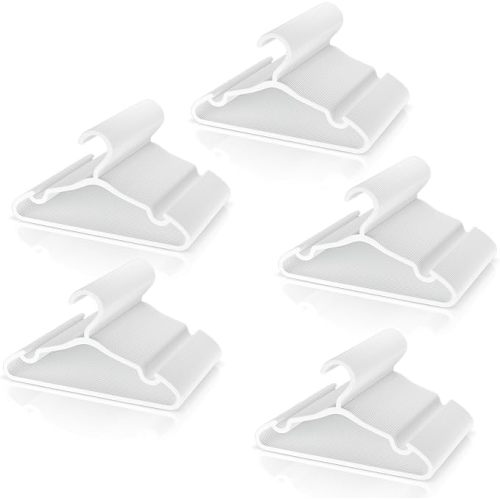 Plastic Kids Hangers - 150 Pack Non-Slip Baby Clothes Hangers for Closet, Toddler & Newborn Clothing Pants, Skirts, Coats (White)