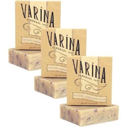 Organic Citrus Cedar Sage Bar Soap - Gentle Cleansing for Sensitive Skin, Earthy Scents - 3 Pack - Experience Healthy and Glowing Skin