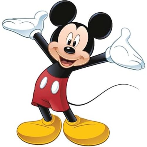 RoomMates Disney Mickey & Friends Mickey Mouse Peel & Stick Giant Wall Decal , RMK1508GM