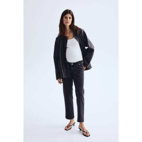 MAMA BEFORE & AFTER STRAIGHT LOW ANKLE JEANS