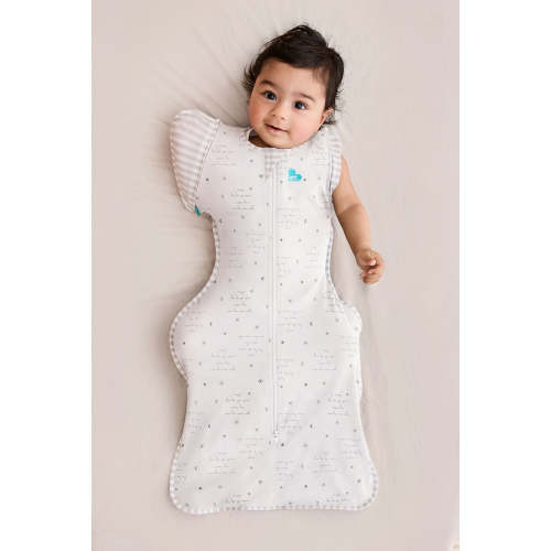 Swaddle Up™ 2-in-1 Transition Bag 0.2 TOG Cotton White You Are My