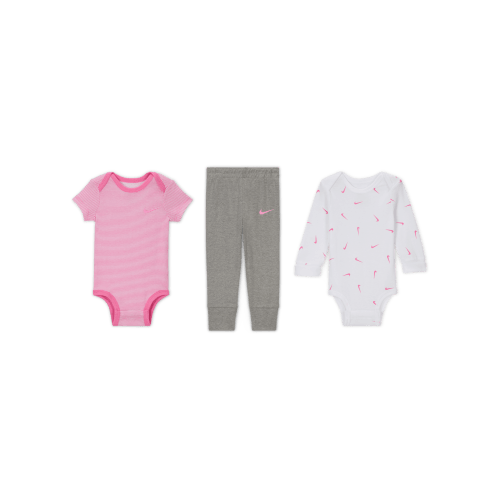 Nike Baby Essentials Baby (0-9M) 3-Piece Bodysuits and Pants Set. Nike.com