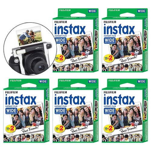 Fujifilm, INSTAX WIDE Fuji Instant Film 100 Sheets for Wide 300