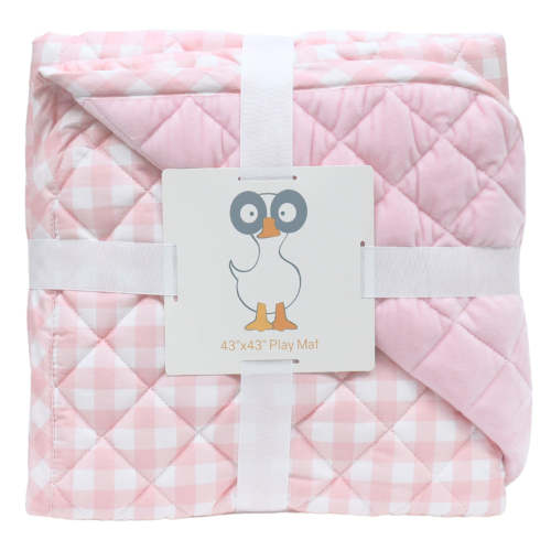GooseWaddle Super Soft Play Mats - Cotton and Super Soft Quilted (Reve - Goosewaddle® | Newborn Baby Blankets Toys Teethers Bibs & More
