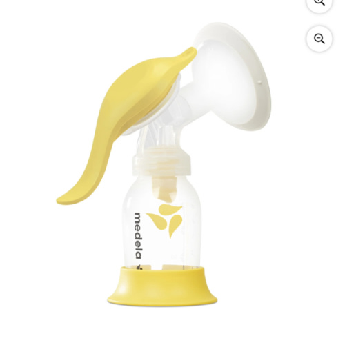 Medela Harmony Manual Breast Pump, Compact Swiss Design with PersonalFit Flex Shields and Medela's 2-Phase Expression Technology