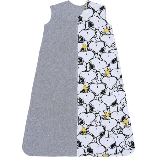 Lambs & Ivy Snoopy & Woodstock Breathable Cotton Jersey Baby Wearable Blanket