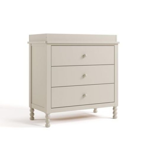 Storkcraft Rio 3 Drawer Chest With Topper Frosted Oat