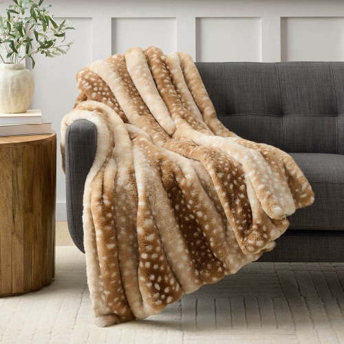 Member's Mark Luxury Faux Fur Throw, 60"x70"