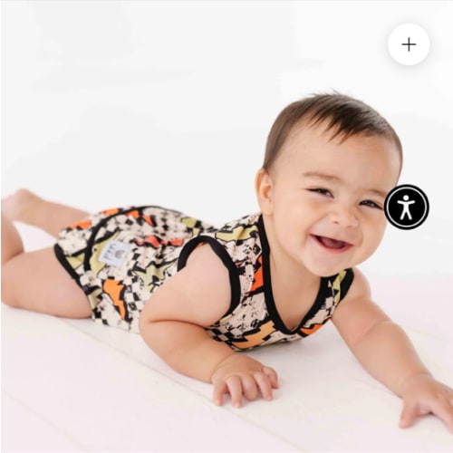 Charged Up Snuggle Bug Sleeveless Bodysuit