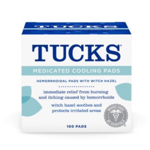 Tucks Medicated Cooling Pads, 100 CT