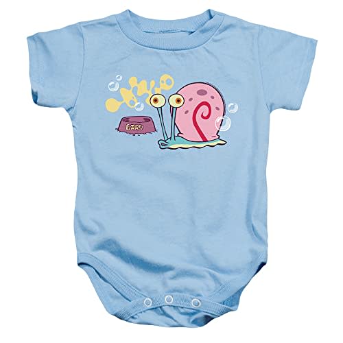 LOGOVISION Spongebob Gary The Snail Unisex Infant Snap Suit for Baby