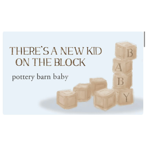 E Gift Card – The Perfect Gift for Any Occasion | Pottery Barn Kids