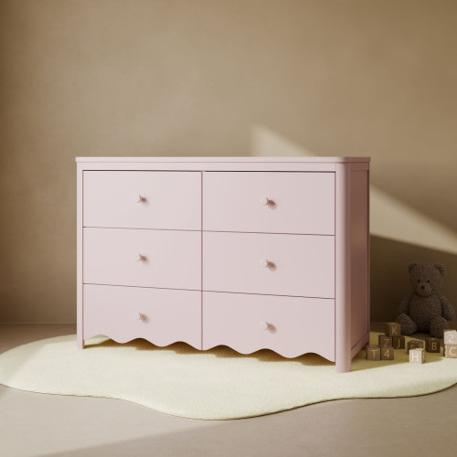 Storkcraft Casablanca 6 Drawer Dresser - Blush