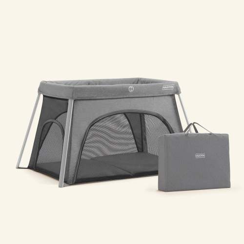HARPPA Rossi | Lightweight Pack n Play Travel Crib & Playard – Portable Foldable Playpen with Mattress, for Newborns, Infants & Toddlers