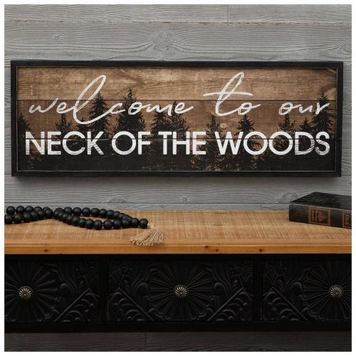 Our Neck Of The Woods Wood Wall Decor