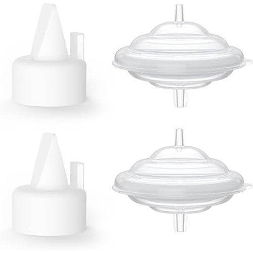 Paruu Pump Parts Compatible with Spectra S1/S2/9 Plus, Not Original Accessories, Replacements Include Valve and Backflow Protector (Duckbill Included), 2 Set