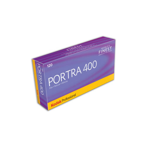 Kodak Professional Portra 400 Color Negative Film (120 Roll Film, 5-Pack)