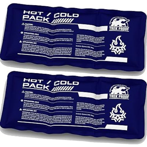Flexible Ice Pack for Pain Relief - Reusable Gel Pack for Knee, Shoulder, Ankle, Back, and More - Bendable for Customized Comfort