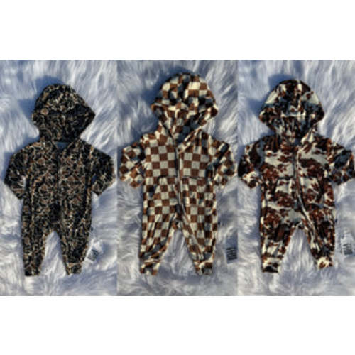 Hooded Bamboo Rompers (3 options) – Bella-Breez Boutique
