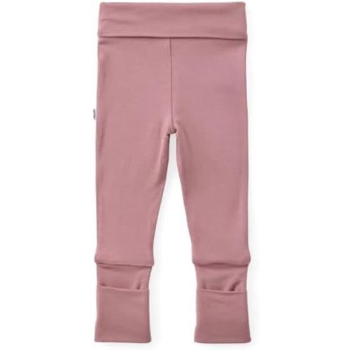 Little Sleepies Newborn Leggings for Girls & Boys, Soft Viscose from Bamboo Leggings w/Fold Over Leg Cuffs, Baby Pants