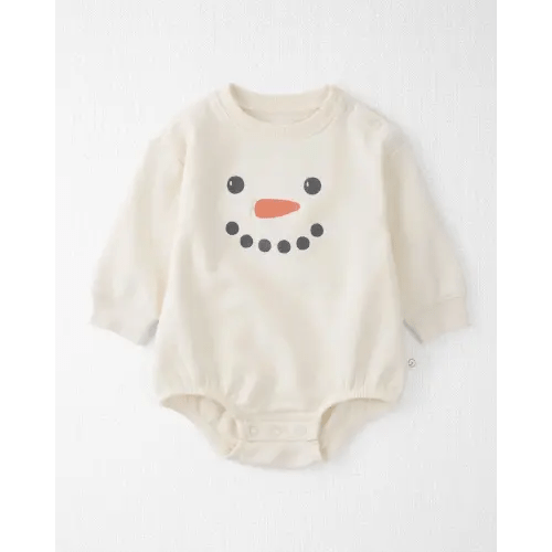 Baby Snowman Bubble Bodysuit Made with Organic Cotton - Little Planet | Carter's