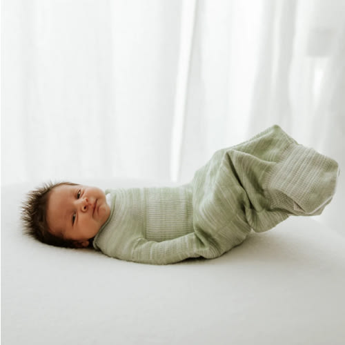 Bamboo Blend Mint Swaddle Sleep Sack – Swaddelini