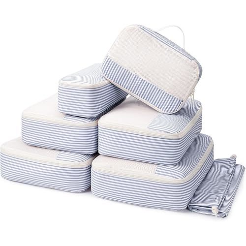 Narwey Packing Cubes for Travel, Luggage Organizer Bags for Women Kids