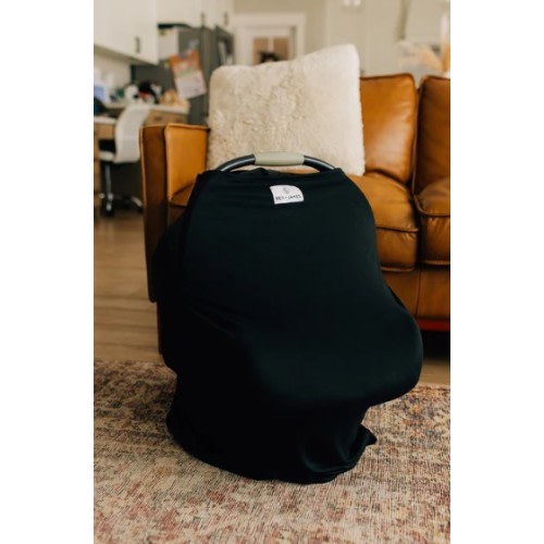 Nursing + Car Seat Cover, Black
