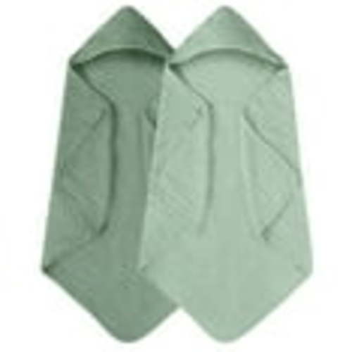 Yoofoss Hooded Baby Towels for Newborn 2 Pack 100% Muslin Cotton Baby Bath Towel with Hood for Babies, Infant, Toddler and Kids, Large 32x32Inch, Soft and Absorbent Newborn Essential