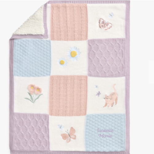 Heirloom Cat Baby Blanket