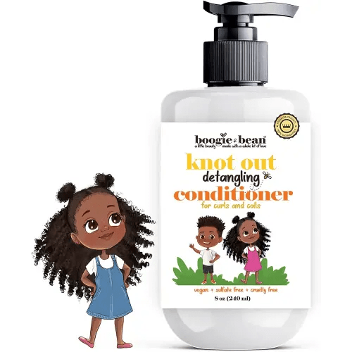 Kids Conditioner and Hair Detangler, Detangling Conditioner for Curly Hair, Thick Hair and Moisturizer for Black Kids Hair and Toddlers