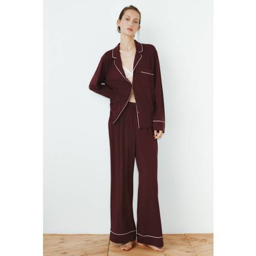 VISCOSE-BLEND PAJAMAS
