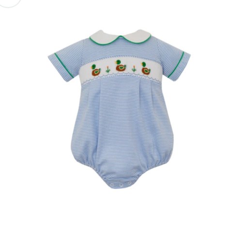Mallard Smocked Bubble – Seaux Kids Boutique