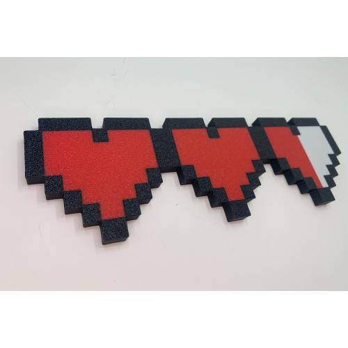 Legend of Zelda Hearts video game logo sign | wall art | (game room, video game, decor, gaming, gift, stocking stuffer, nintendo)