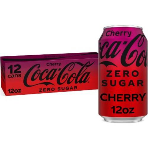 Coca-Cola Cherry Zero Soda - 12pk/12 fl oz Cans