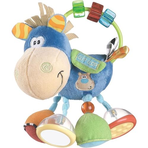 Playgro – Plush Rattle Horse Clip Clop Blue