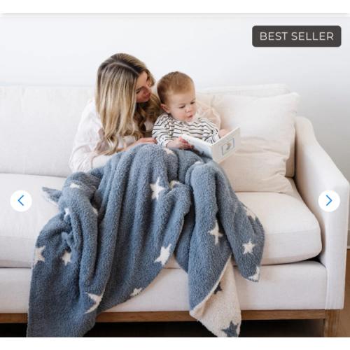 Double-Layer Bamboni® Toddler Blanket– Cozy & Breathable