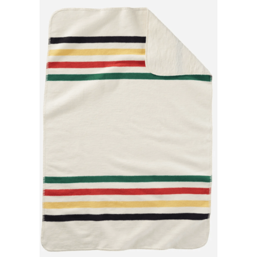 GLACIER ORGANIC COTTON BABY BLANKET