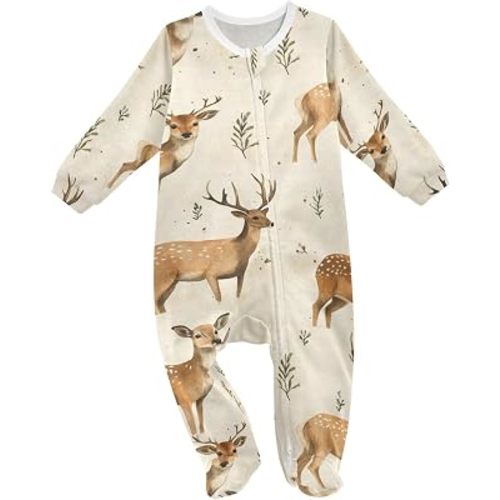 Baby Sleepers Newborn Baby One-Piece Footies for Girl Boy