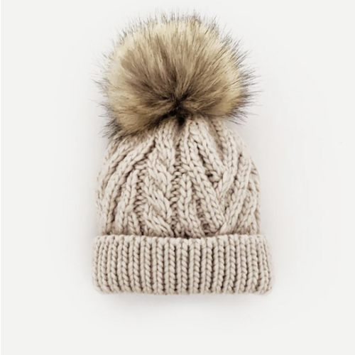 Pom Pom Beanie Hat