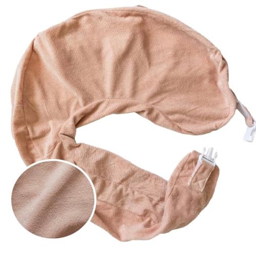 My Brest Friend Deluxe Nursing Pillow Cover - Slipcovers for Baby - Adjustable Fit, Easy Care, Durable - Original Nursing Pillow Not Included, Soft Rose