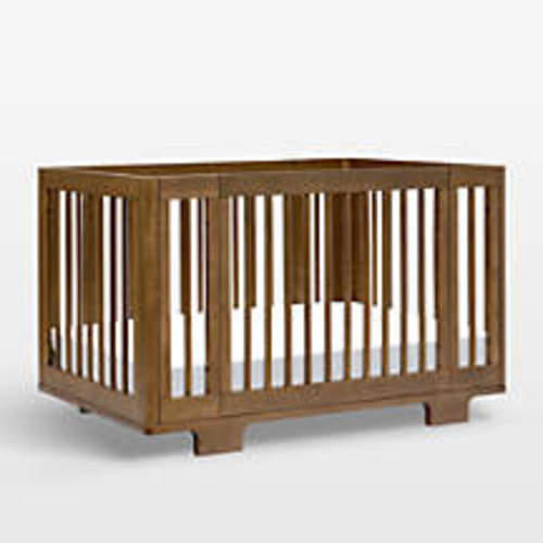 Babyletto Yuzu Walnut Wood 8-in-1 Convertible Crib
