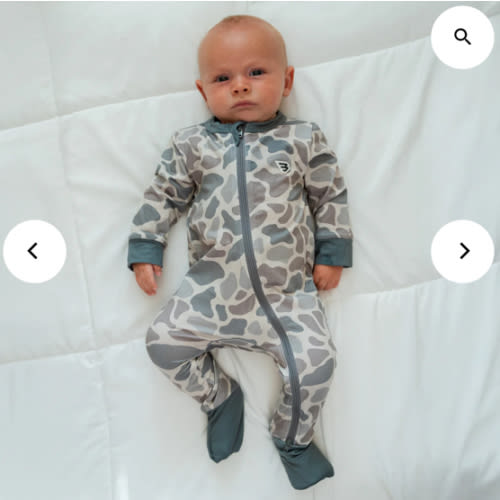 Baby Zip Up - Classic Deer Camo – BURLEBO